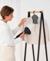 Brabantia gőzöléshez optimalizált ruhaakasztó vállfa 1 db - Fekete