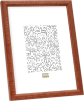 Deknudt S236H3 15 x 20cm Fa képkeret - Sötétbarna