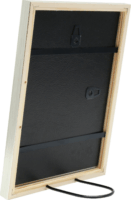 Deknudt S41JD1 30 x 30cm Fa képkeret - Ezüst