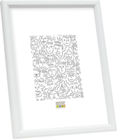 Deknudt S236K1 DIN A4 21 x 29,7cm Fa képkeret - Fehér