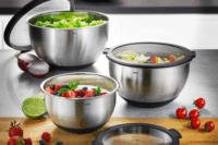 Gefu Muovo Rozsdamentes acél tál 24 cm - Inox