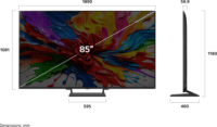 LG 85" 85QNED93A6A 16:9 4K UltraHD Mini LED Smart TV