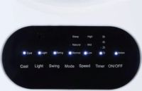 Alpin 50355 3in1 Hordozható Léghűtő Párásító Légszűrő - Fehér