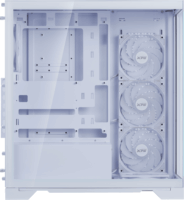 Adata XPG Invader X Midi Torony Számítógépház + 5db 120mm ARGB ventilátor - Fehér