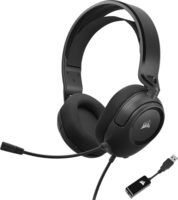 Corsair CH-9226F65-NA 4in1 Vezetékes Gamer Billentyűzet (ENG) + Egér + Fejhallgató + Egérpad - Fekete