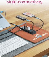 ICY BOX IB-HUB1743-CPD USB-A/C 9-port HUB 100W (5x USB-C + 4x USB-A)