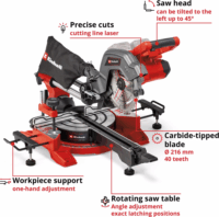 Einhell TE-SM 36/8 L LI - SOLO Akkumulátoros Gérvágófűrész 36V
