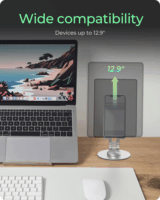 ICY BOX IB-TH201-R Mobiltelefon Univerzális Asztali állvány max. 12.9" - Ezüst