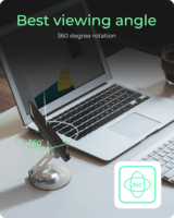 ICY BOX IB-TH201-R Mobiltelefon Univerzális Asztali állvány max. 12.9" - Ezüst