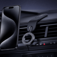 Baseus PrimeTrip Series C02 mágneses Mobiltelefon autós tartó - Fekete