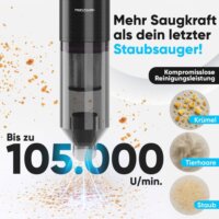 Proficare PC-AKS 3137 Vezeték nélküli Akkus kézi Porszívó - Antracit