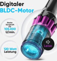 Proficare PC-AKS 3137 Vezeték nélküli Akkus kézi Porszívó - Antracit