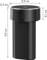 Zwilling 1030462 XTEND Vezeték nélküli Akkus kézi Porszívó - Fekete