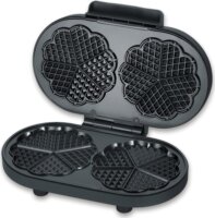 Severin WA 2118 Duo Elektromos gofrisütő 1200 Watt - Fekete