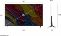 LG 75" 75QNED84A3C 16:9 4K UltraHD QNED Smart TV