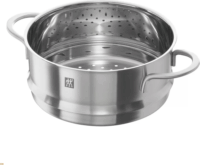 Staub La Cocotte Öntöttvas kerek Főzőedény Párolóval Ø 24cm 3,8L - Fekete
