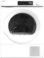 Sharp KD-NHA8S6GW21-EE Hőszivattyús Szárítógép 8 kg 176kWh - Fehér