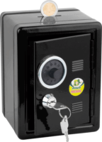 Jolly Kulcsos pénzgyűjtő perselyszéf - Fekete