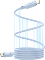 Baseus PicoGo USB-C apa - USB-C apa mágneses töltő kábel 1m - Kék