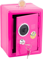 Jolly Kulcsos pénzgyűjtő perselyszéf - Rózsaszín