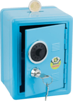 Jolly Kulcsos pénzgyűjtő perselyszéf - Kék