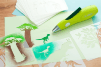 Jolly Airbrush Fun 30 darabos rajzoló sablon készlet