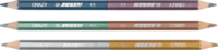 Jolly Superstick Crazy Metallic Kétvégű színesceruza készlet (3 db / csomag)