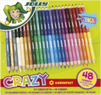 Jolly Superstick Crazy Kétvégű színesceruza készlet (24 db / csomag)