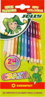 Jolly Superstick Crazy Kétvégű színesceruza készlet (12 db / csomag)