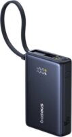 Baseus P10076803123-00 PicoGo Powerbank 10000mAh 45W + USB-C kábel - Fekete