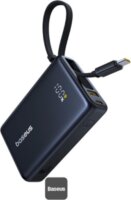 Baseus P10076803123-00 PicoGo Powerbank 10000mAh 45W + USB-C kábel - Fekete