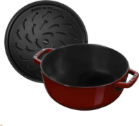 Staub La Marmite Öntöttvas kerek Főzőedény Ø24cm 3,6L - Bordó