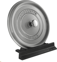 Staub 22-33 cm átmérő kompatibilis Öntöttvas Fedőtartó - Fekete