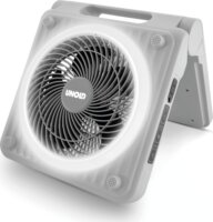 Unold 86517 Vezeték nélküli napelemes Camping ventilátor LED világítással - Szürke
