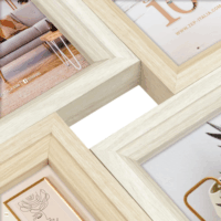 ZEP Zara VZ882 8db 10x15cm Kollázs Fa képkeret - Szürke