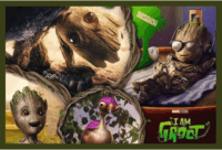 Trefl 13315 - Galaxis őrzői Groot 2x200 darabos puzzle