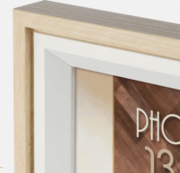 ZEP Bologna BG657C 13x18 cm Fa képkeret - Natúr