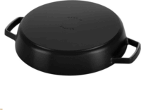 Staub Cocotte 405110730 Öntöttvas kerek Serpenyő 2 kezes 34cm - Fekete