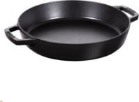 Staub Cocotte 405110730 Öntöttvas kerek Serpenyő 2 kezes 34cm - Fekete