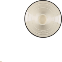 Staub 405093940 Tajine Öntöttvas kerek Sütőedény Ø20cm 0,6L - Bézs/Fekete