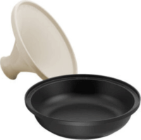 Staub 405093940 Tajine Öntöttvas kerek Sütőedény Ø20cm 0,6L - Bézs/Fekete