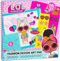 L.O.L. Kreatív Divattervező Album Gyerekeknek 25x20cm