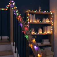 @home 59769 Kültéri Beltéri LED fényfüzér 30m - RGB
