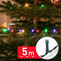 @home 59766 Kültéri Beltéri Color LED fényfüzér 5m - RGB