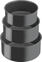 Tefal L2609402 Ingenio Alumínium Edénykészlet - Fekete (4 részes)