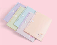 Deli Colorful A4 8 rekeszes 600 mikron irattartó mappa - Többféle