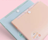 Deli Colorful A4 8 rekeszes 600 mikron irattartó mappa - Többféle