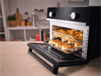 Tefal FW606810 Easy Fry Multifunkciós Forrólevegős Sütő 20L 1200 Watt - Fekete