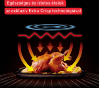 Tefal FW606810 Easy Fry Multifunkciós Forrólevegős Sütő 20L 1200 Watt - Fekete