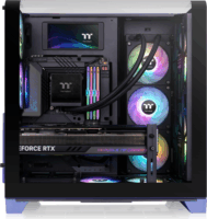 Thermaltake View 390 Air Midi Torony Számítógépház + 2db 120mm RGB ventilátor - Future Dusk